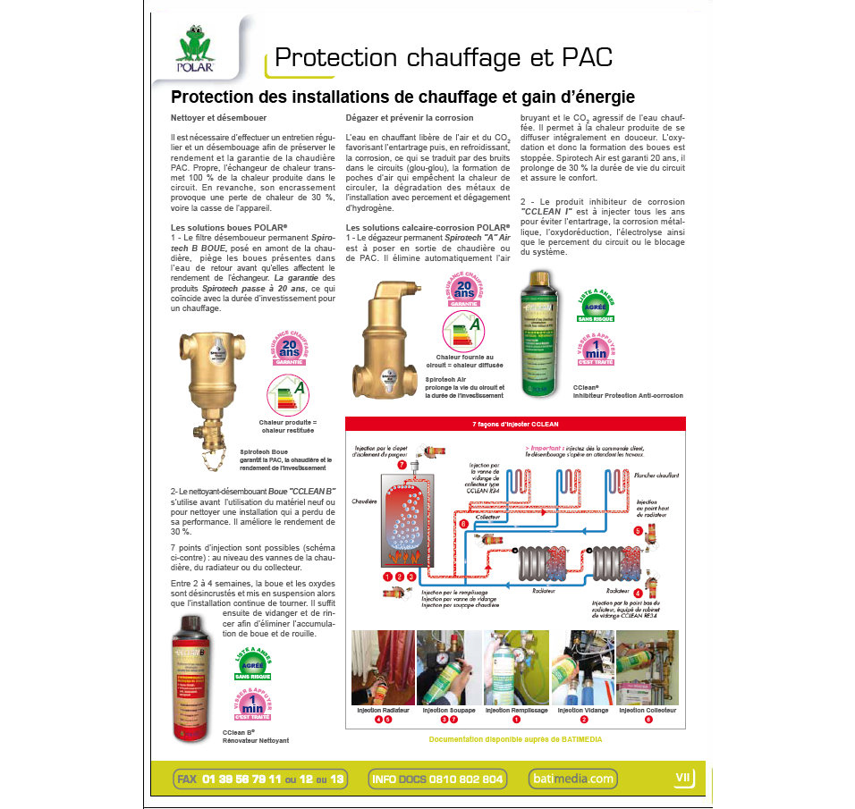 Acceder au documentProtection chauffage et PAC